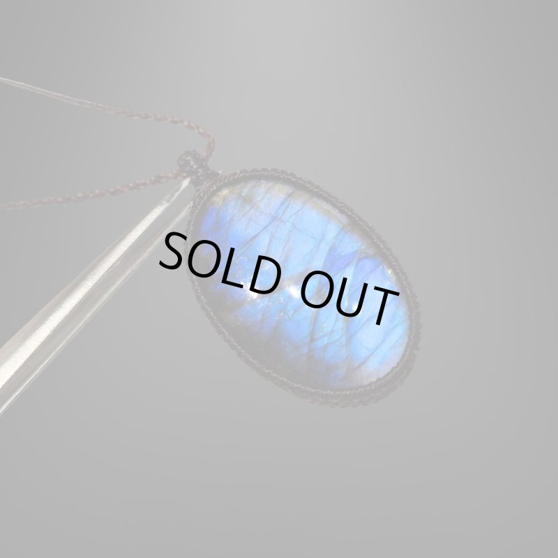 画像2: ☆07/18UP☆ディープブルーラブラドライト：青い光を発する美しいハイクオリティ天然ラブラドライト：ブルートランスフォーメーション13 (2)