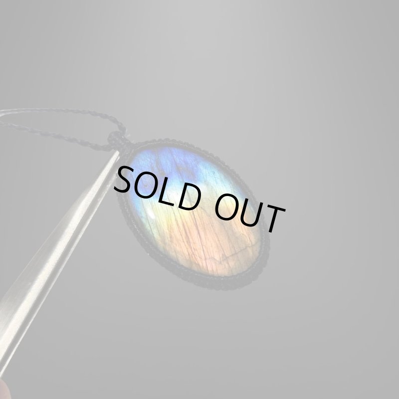 画像2: ☆07/18UP☆レインボーラブラドライト:青い光を発する美しいハイクオリティ天然ラブラドライト:レインボーガイダンス6 (2)