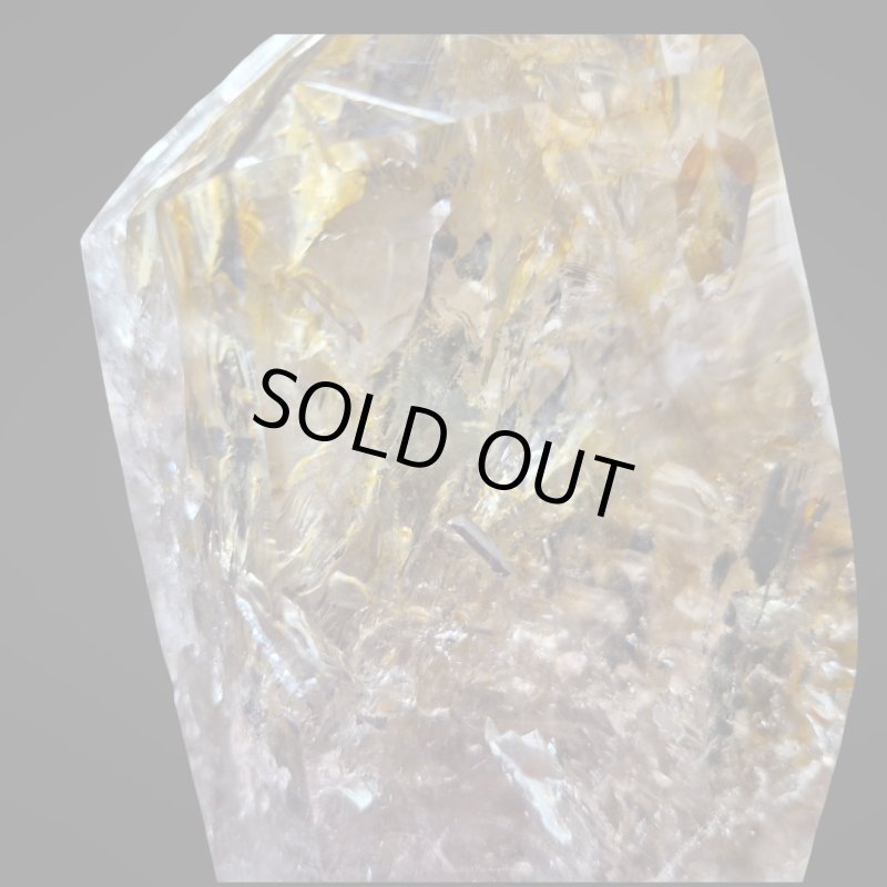 画像4: ☆07/19UP☆天然水入り水晶：天然クォーツ原石：アメジストファントム：シトリン (4)