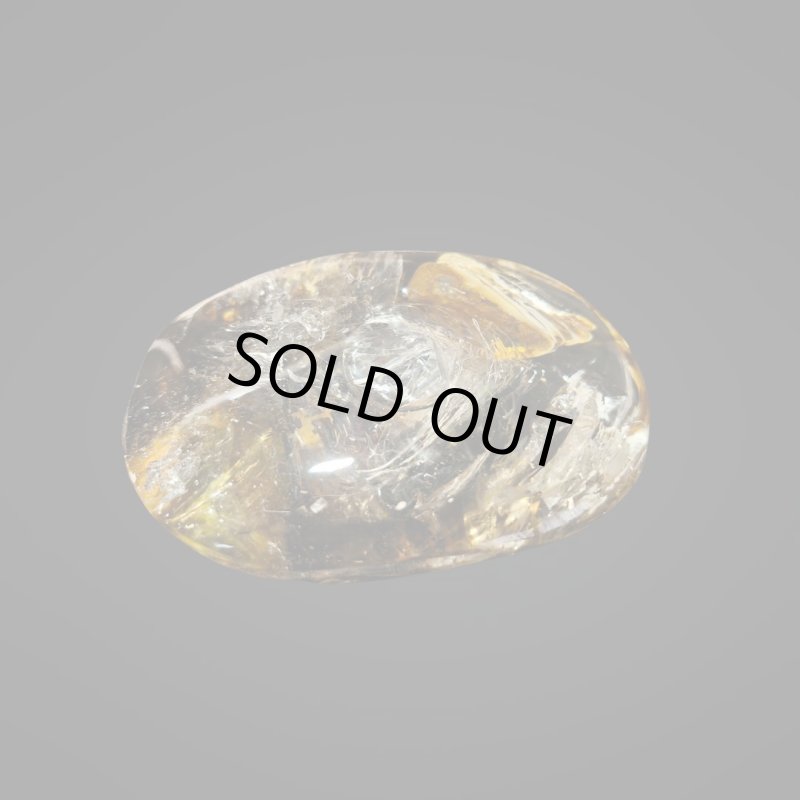 画像1: ☆07/19UP☆天然水入り水晶：天然クォーツ：ぷよぷよ動くよ： (1)