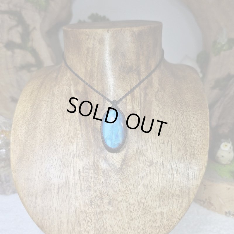 画像4: ☆08/19UP☆レインボーラブラドライト：青い光を発する美しいハイクオリティ天然ラブラドライト：星雲の夢幻 (Nebula's Reverie) (4)