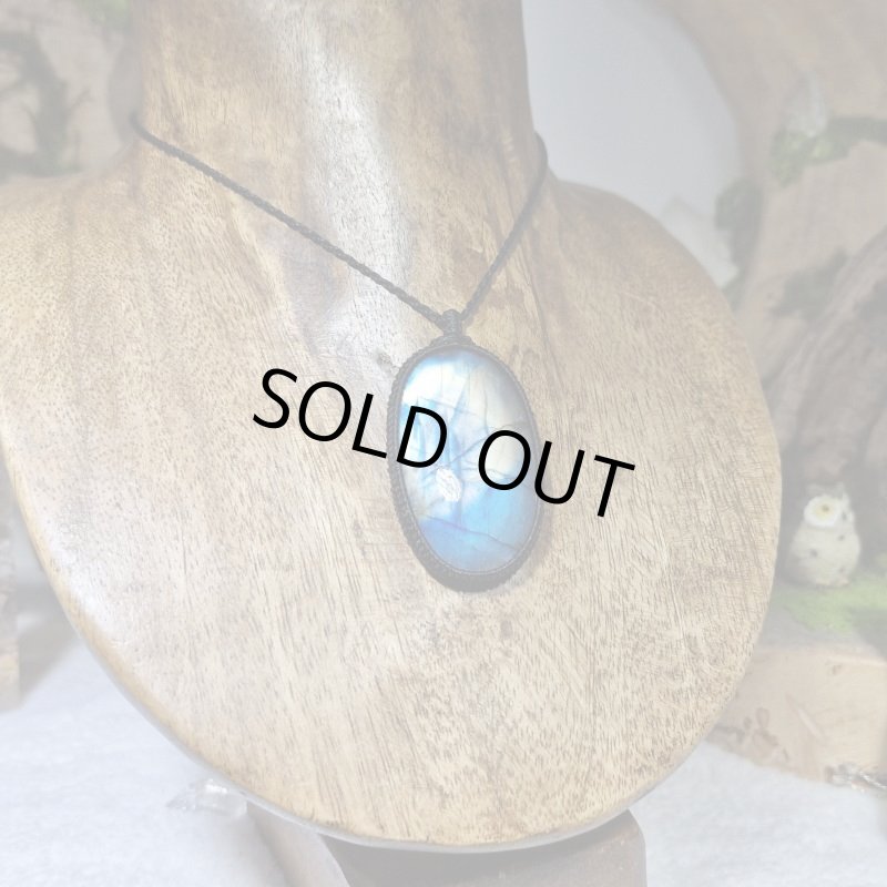 画像6: ☆08/19UP☆アウトレット→角度→20000円【格安販売】レインボーラブラドライト：青い光を発する美しいハイクオリティ天然ラブラドライト：星空の神話 (Myth of the Starry Sky) (6)