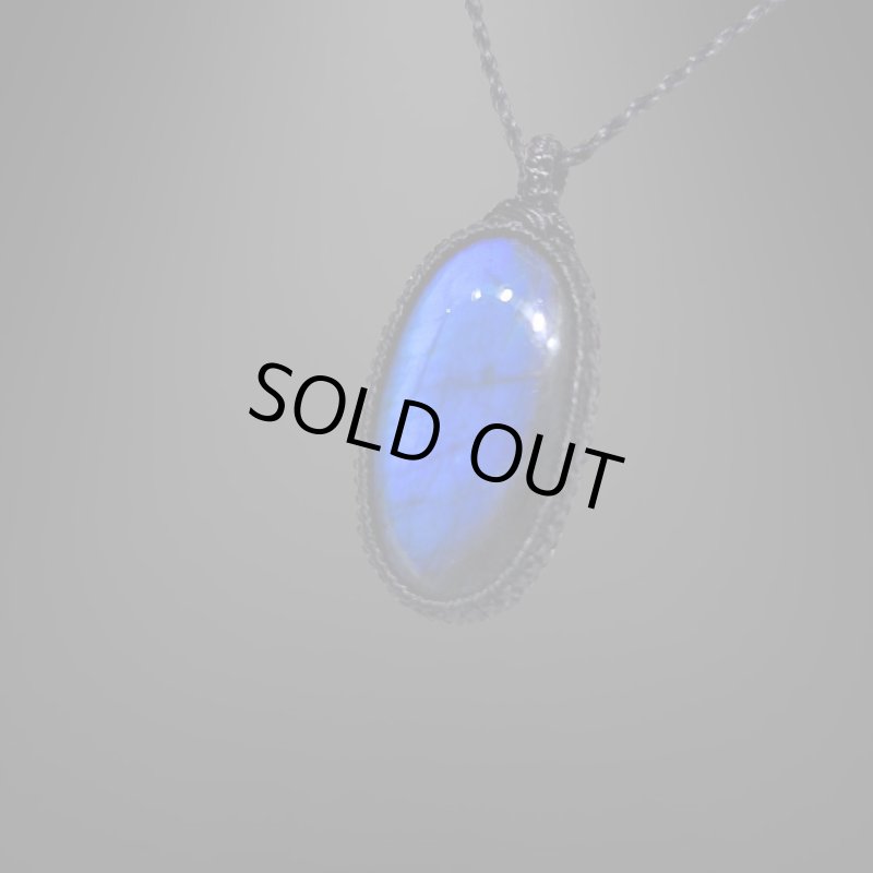 画像3: ☆08/19UP☆レインボーラブラドライト：青い光を発する美しいハイクオリティ天然ラブラドライト：月影の語り (Tales of the Moonshadow) (3)