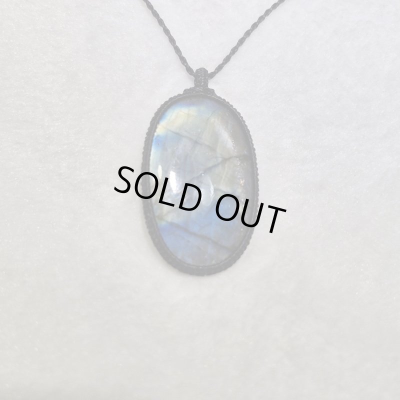 画像3: ☆08/19UP☆アウトレット→角度→20000円【格安販売】レインボーラブラドライト：青い光を発する美しいハイクオリティ天然ラブラドライト：星空の神話 (Myth of the Starry Sky) (3)