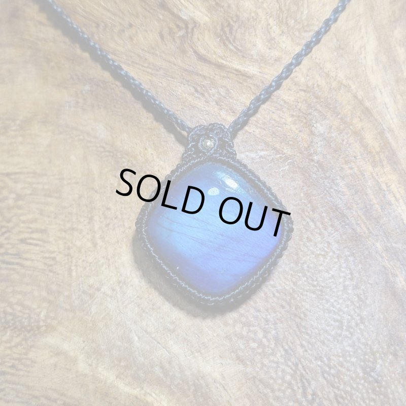 画像4: ☆09/16UP☆ディープブルーラブラドライト：青い光を発する美しいハイクオリティ天然ラブラドライト：アクエリアスムーン (4)