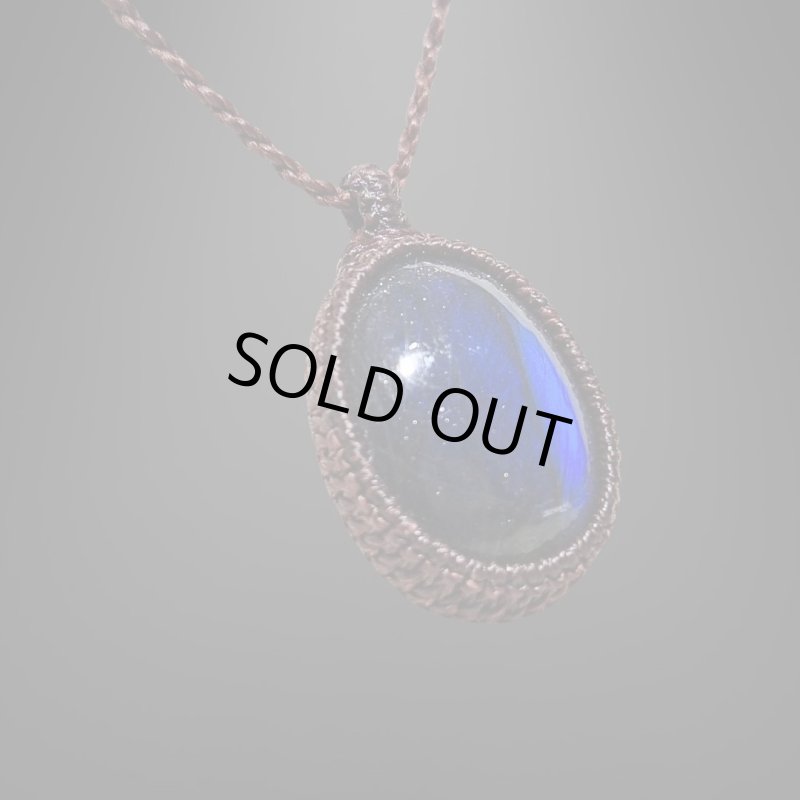 画像3: ☆09/16UP☆ディープブルーラブラドライト:青い光を発する美しいハイクオリティ天然ラブラドライト:ネビュラシンフォニー (3)