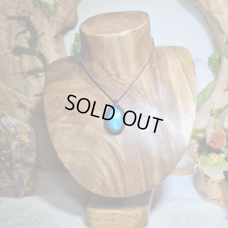 画像5: ☆09/16UP☆ディープブルーラブラドライト：青い光を発する美しいハイクオリティ天然ラブラドライト：ルナサークル (5)