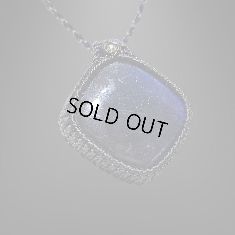 画像3: ☆09/16UP☆ディープブルーラブラドライト：青い光を発する美しいハイクオリティ天然ラブラドライト：アクエリアスムーン (3)