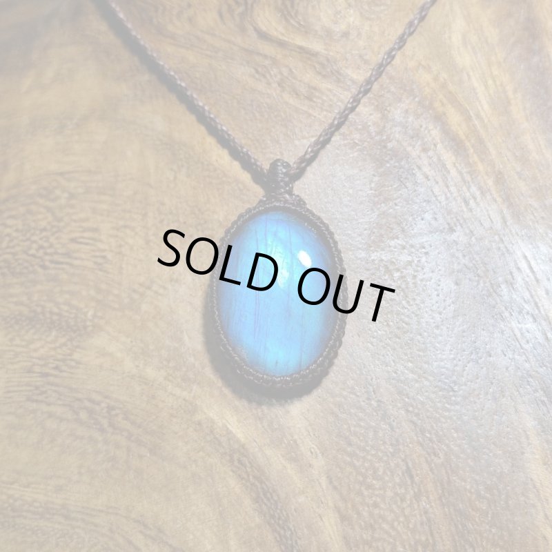 画像4: ☆09/16UP☆ディープブルーラブラドライト：青い光を発する美しいハイクオリティ天然ラブラドライト：ルナサークル (4)