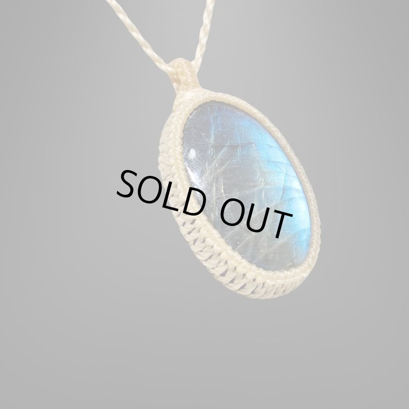 画像3: ☆09/16UP☆レインボーラブラドライト：青い光を発する美しいハイクオリティ天然ラブラドライト：ゼンマンダラ (3)