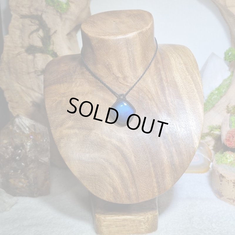 画像5: ☆09/16UP☆ディープブルーラブラドライト：青い光を発する美しいハイクオリティ天然ラブラドライト：アクエリアスムーン (5)