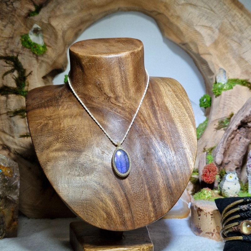 画像5: ☆09/16UP☆レインボーラブラドライト:青い光を発する美しいハイクオリティ天然ラブラドライト:サクレッドジオメトリ (5)