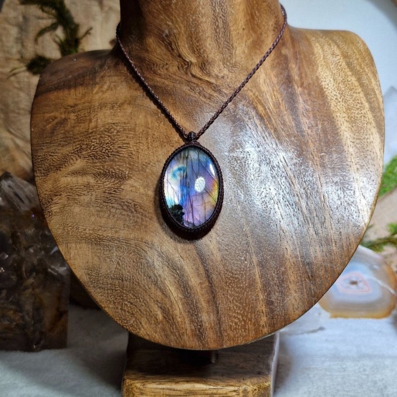 画像5: ☆09/16UP☆レインボーラブラドライト:青い光を発する美しいハイクオリティ天然ラブラドライト:トリニティゲート (5)