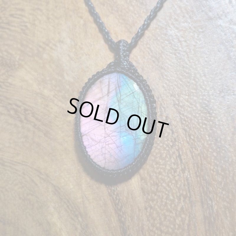 画像4: ☆09/16UP☆レインボーラブラドライト：青い光を発する美しいハイクオリティ天然ラブラドライト：ユニバースナビゲーション (4)