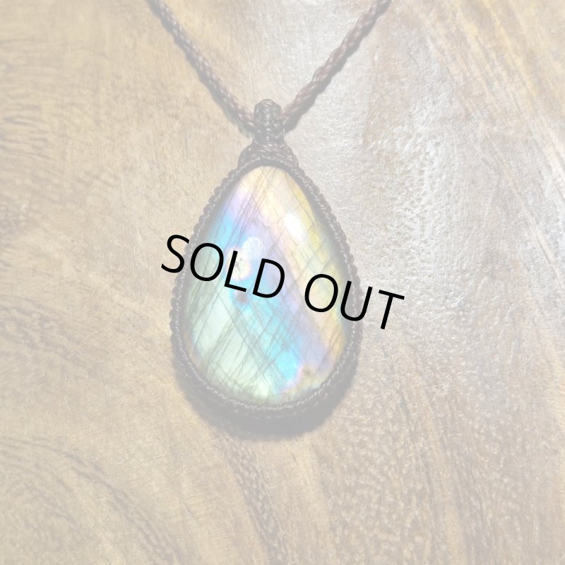 画像5: ☆09/16UP☆レインボーラブラドライト：青い光を発する美しいハイクオリティ天然ラブラドライト：スフィンクスコード (5)