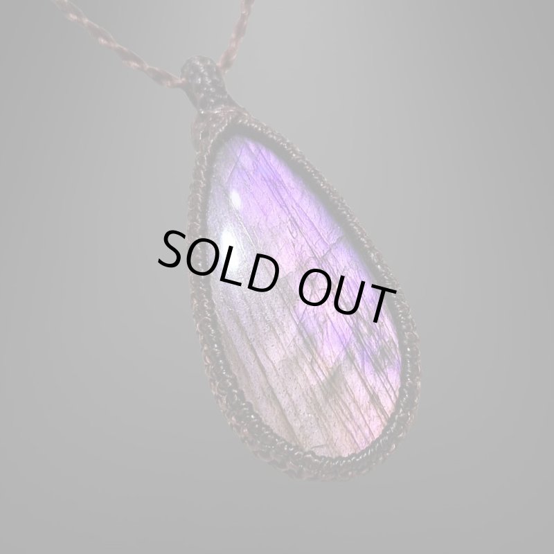 画像2: ☆09/16UP☆レインボーラブラドライト:青い光を発する美しいハイクオリティ天然ラブラドライト:ヴォイドシーク (2)