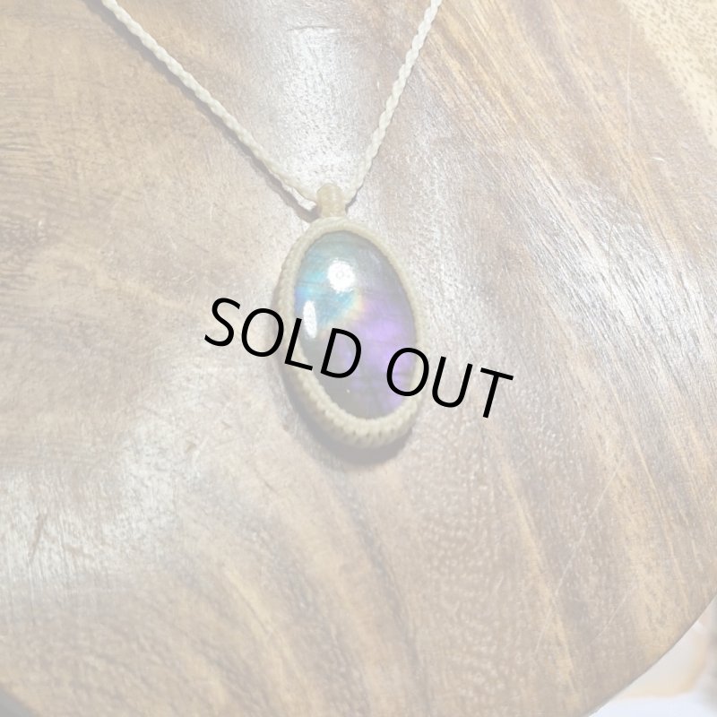 画像4: ☆09/16UP☆レインボーラブラドライト：青い光を発する美しいハイクオリティ天然ラブラドライト：サンクチュアリリング (4)