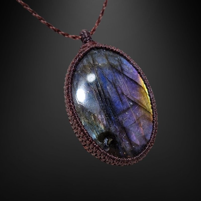 画像3: ☆09/16UP☆レインボーラブラドライト:青い光を発する美しいハイクオリティ天然ラブラドライト:トリニティゲート (3)