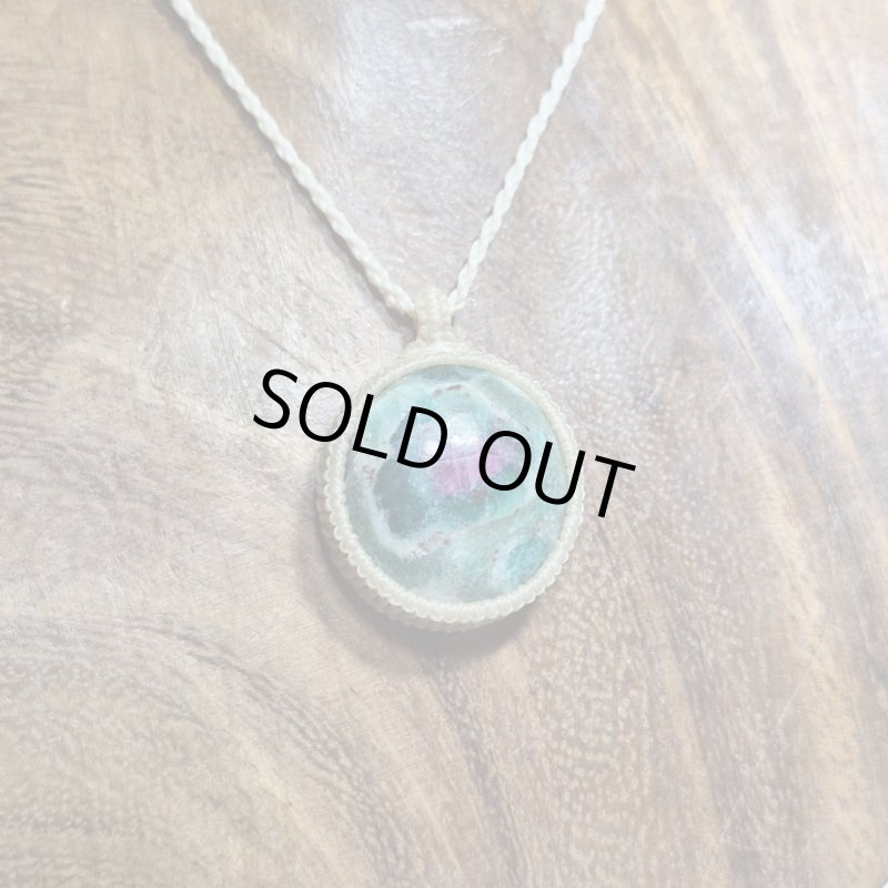 画像4: ☆09/16UP☆ルビーインゾイサイト:真っ赤なルビーが顔を出す:ゾイサイトとルビーのコラボレーションストーン:サークルオブライフ (4)