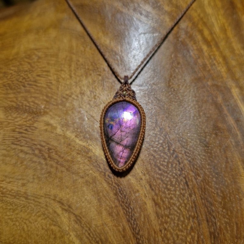 画像4: ☆09/16UP☆先生作品：レインボーラブラドライト：美しいグラデーション世界：それはまるでファンタジー：クリスタルコスモ (4)