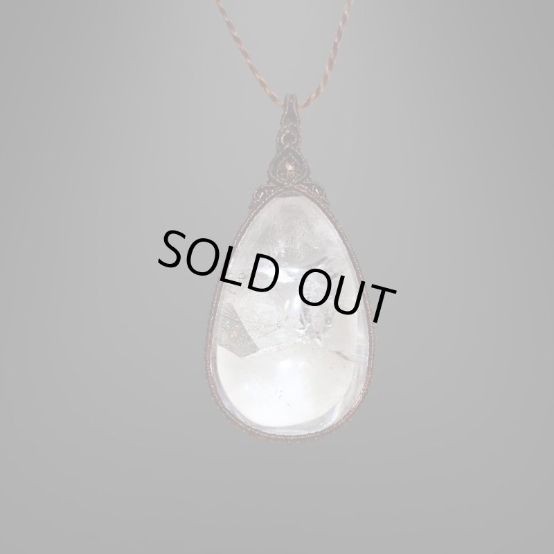 画像3: ☆09/16UP☆水晶の世界へようこそ：クォーツインクォーツ：先生作品：アートオブジアース：貫入水晶の軌跡：サクレッドマンダラ (3)