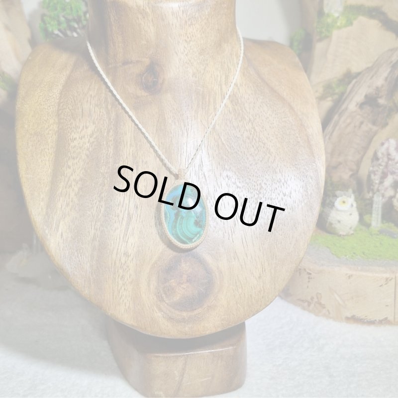 画像4: ☆10/16☆クリソコラ×マラカイト：奇跡のミックスストーン：ブラックホール (4)