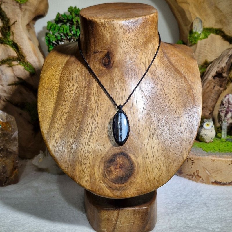 画像4: ☆10/16UP☆ブルーオパール：透明感のあるコモンオパール：いいバイカラー：銀河の旅 (4)