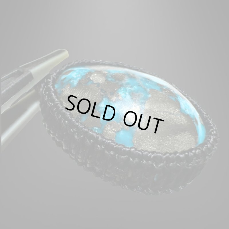 画像3: ☆10/16UP☆ペルシャ産:ハイクオリティターコイズ:パイライトの奇跡:銀河の涙 (3)