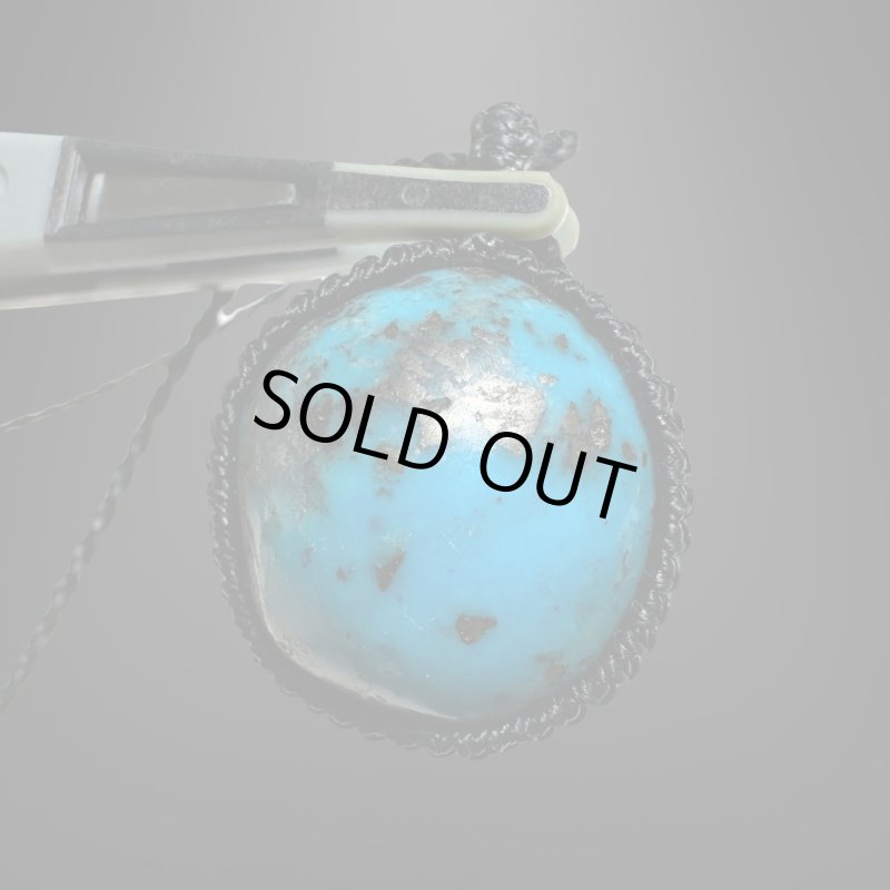 画像2: ☆10/16UP☆ペルシャ産:ハイクオリティターコイズ:パイライトの奇跡:時の船 (2)