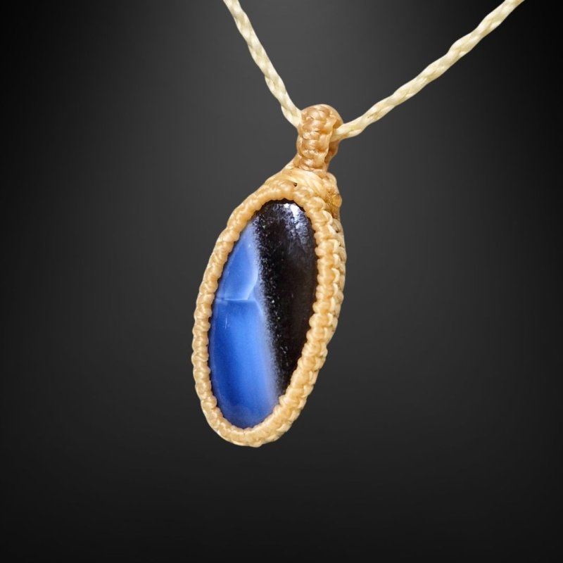 画像3: ☆10/16UP☆ブルーオパール:透明感のあるコモンオパール:いいバイカラー:スターダスト (3)