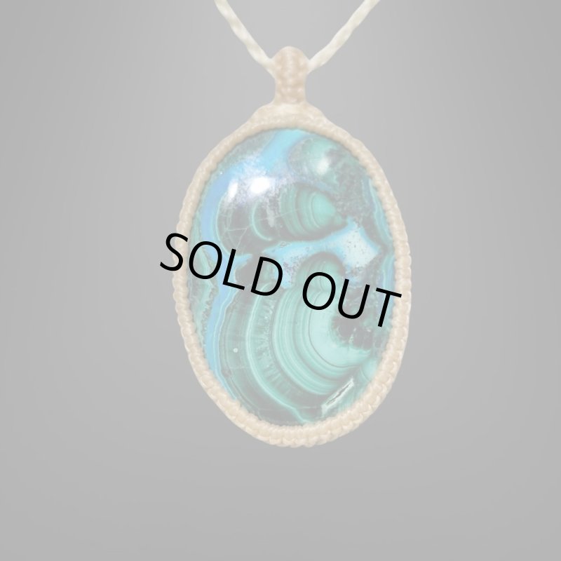 画像1: ☆10/16☆クリソコラ×マラカイト：奇跡のミックスストーン：ブラックホール (1)