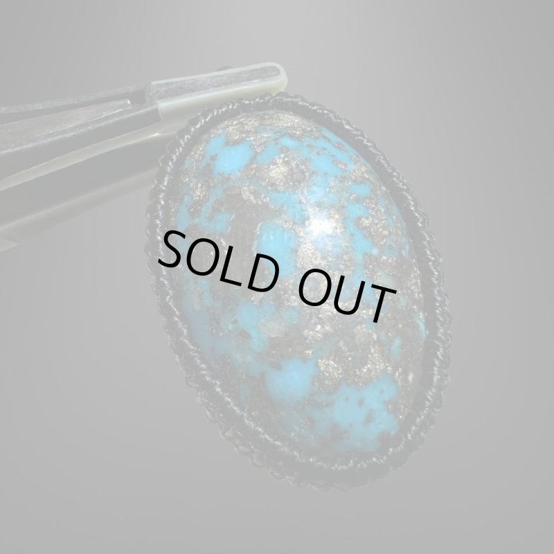 画像3: ☆10/16UP☆ペルシャ産:ハイクオリティターコイズ:パイライトの奇跡:彗星の光 (3)