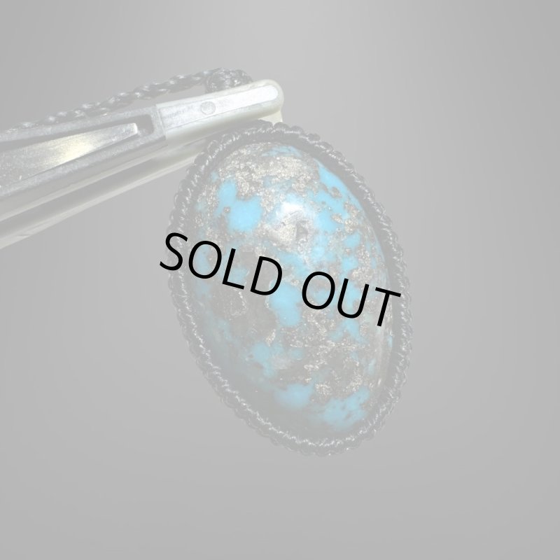 画像2: ☆10/16UP☆ペルシャ産:ハイクオリティターコイズ:パイライトの奇跡:彗星の光 (2)