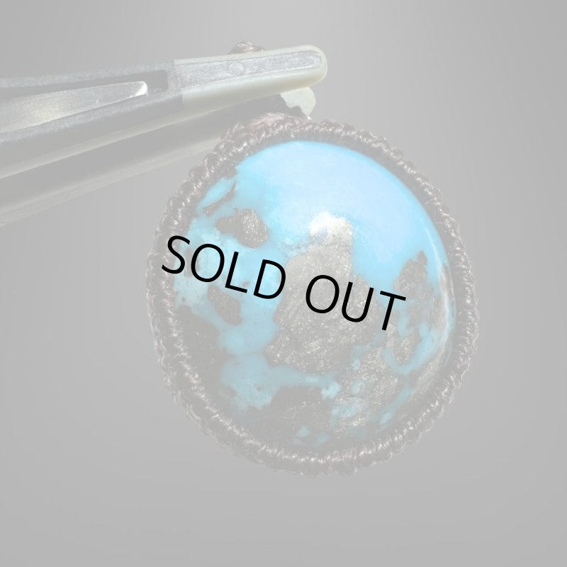 画像3: ☆10/16UP☆ペルシャ産:ハイクオリティターコイズ:パイライトの奇跡:星の軌跡 (3)