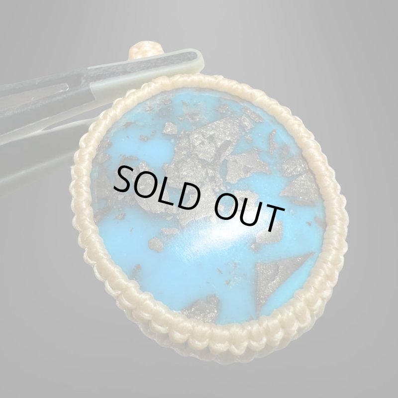 画像3: ☆10/16UP☆ペルシャ産：ハイクオリティターコイズ：パイライトの奇跡：星の子 (3)