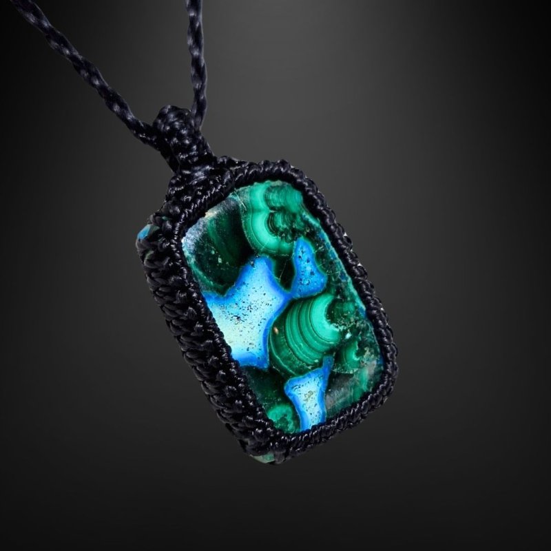 画像3: ☆10/16☆クリソコラ×マラカイト:奇跡のミックスストーン:ミルキーウェイ (3)