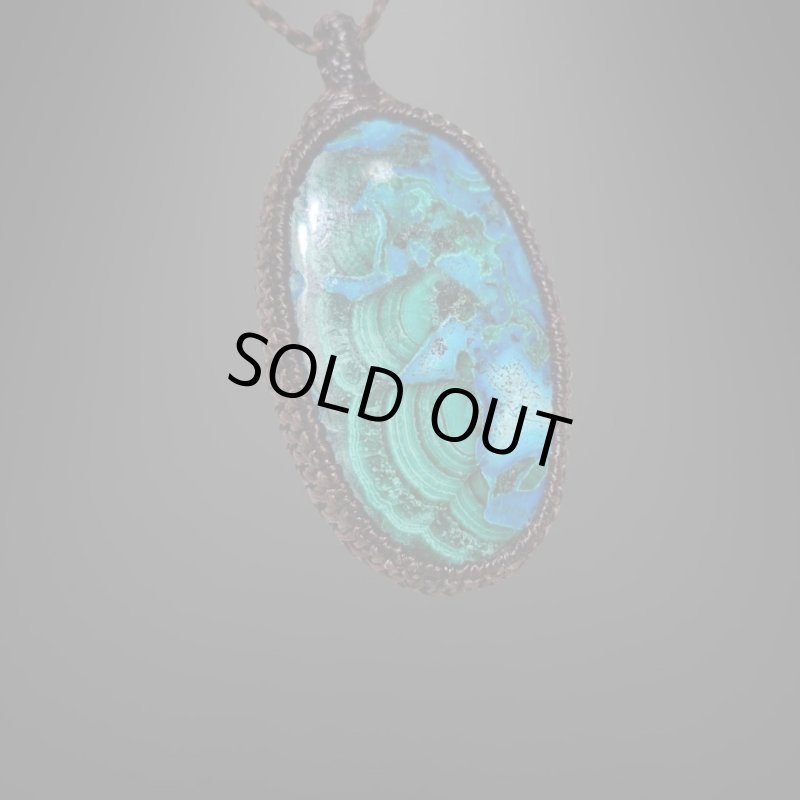 画像2: ☆10/16☆クリソコラ×マラカイト:奇跡のミックスストーン:ワームホール (2)