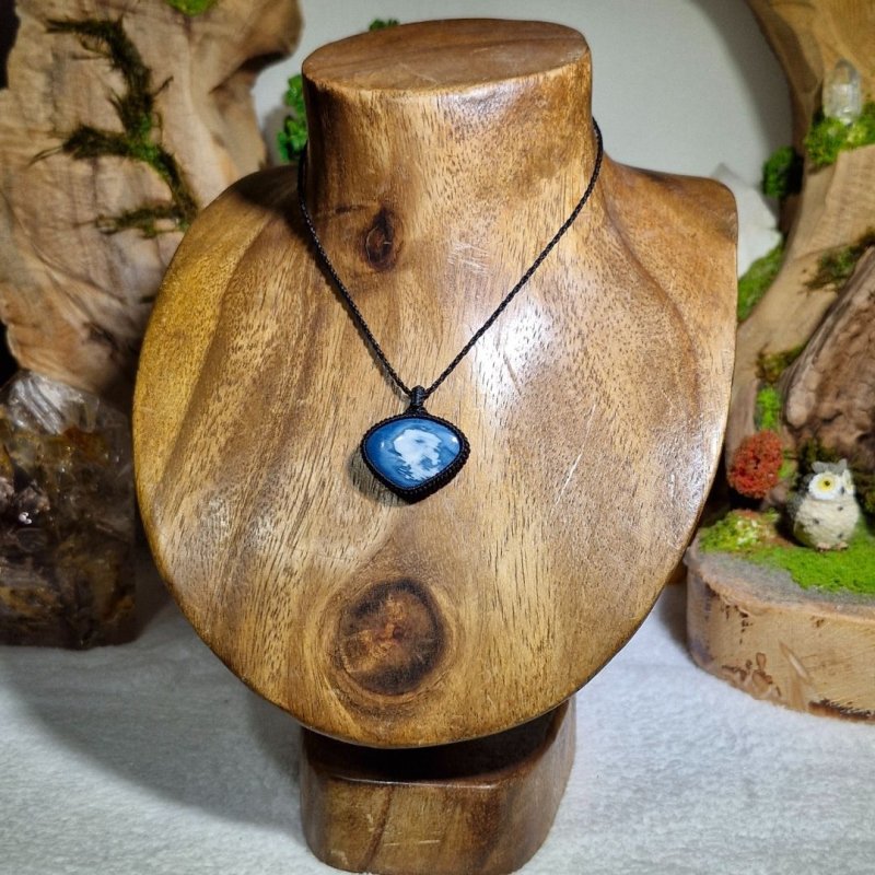 画像4: ☆10/16UP☆ブルーオパール:透明感のあるコモンオパール:いいバイカラー:サイキックウェーブ (4)