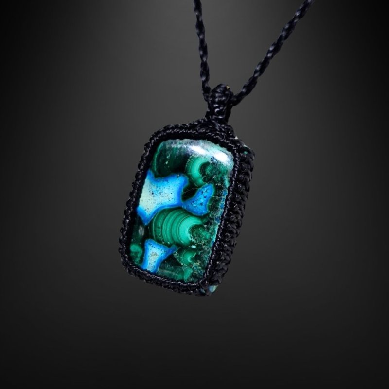 画像2: ☆10/16☆クリソコラ×マラカイト:奇跡のミックスストーン:ミルキーウェイ (2)