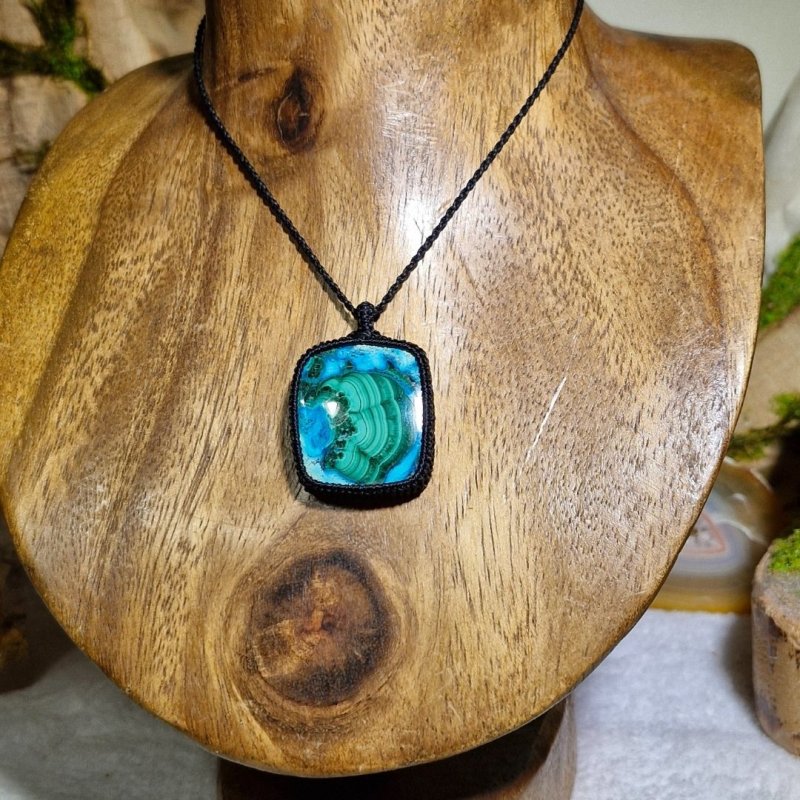 画像4: ☆10/16☆クリソコラ×マラカイト:奇跡のミックスストーン:ダークマター (4)