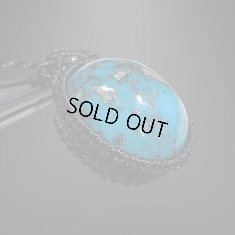 画像3: ☆11/14UP☆ペルシャ産:ハイクオリティターコイズ:パイライトの奇跡:Azure Legacy (3)