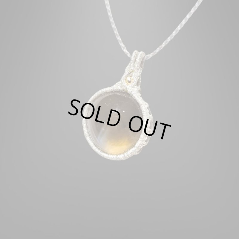 画像2: ☆11/14UP☆スモーキークォーツキャッツアイ：先生作品：美しいスターシラー：奇跡の閃光：Golden Veil (2)