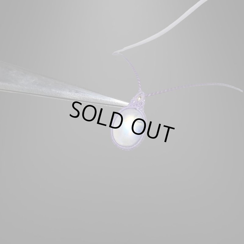 画像3: ☆11/14UP☆月のかけらロイヤルレインボームーンストーン。虹色がロイヤルな輝き:新色:先生作品:Rainbow Mirage (3)