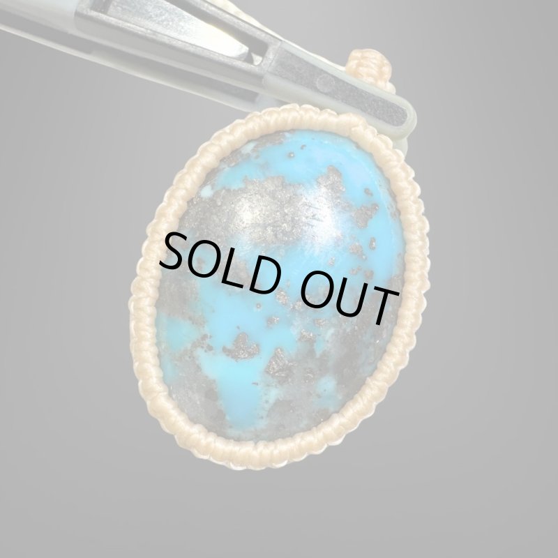 画像2: ☆11/14UP☆ペルシャ産:ハイクオリティターコイズ:パイライトの奇跡:Desert Jewel (2)