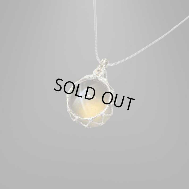 画像2: ☆11/14UP☆スモーキークォーツキャッツアイ：先生作品：美しいスターシラー：奇跡の閃光：Honey Mirage (2)