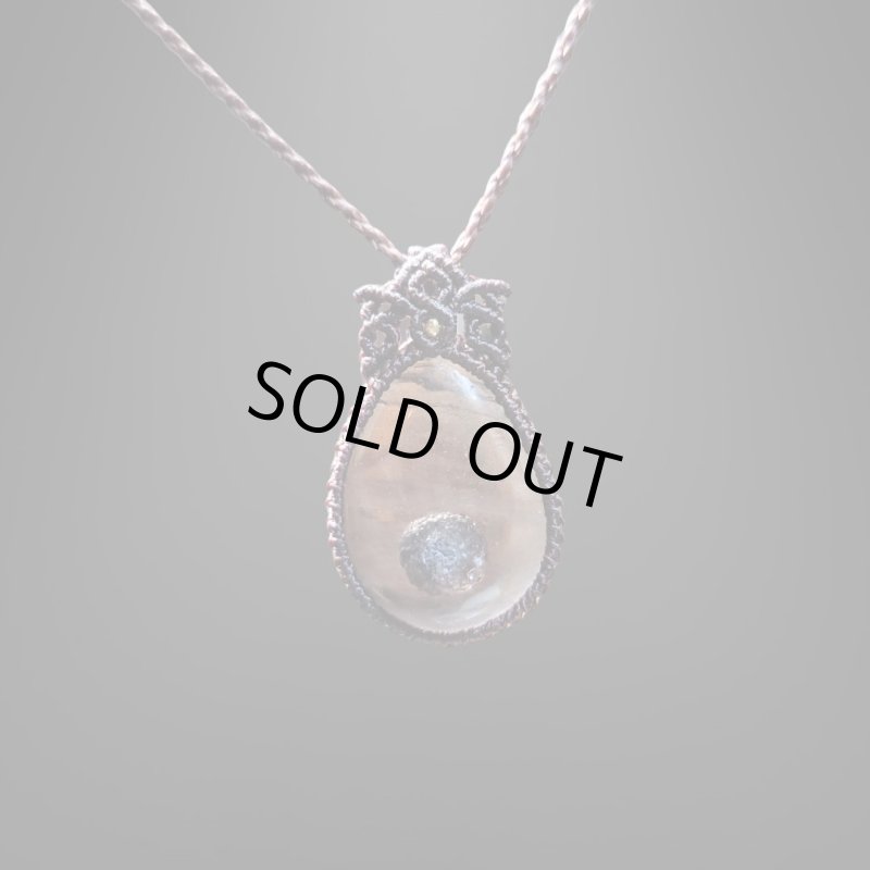 画像3: ☆11/14UP☆:クリストバライトインオブシディアン:激レア:銀霞 (3)