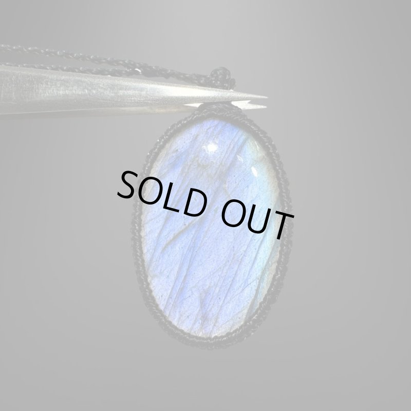 画像3: ☆12/13UP☆ディープブルーラブラドライト：青い光を発する美しいハイクオリティ天然ラブラドライト：ミスティックウェーブ (3)