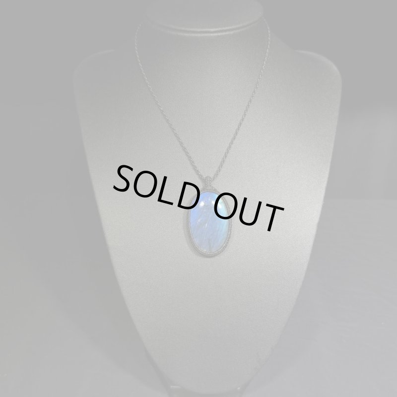 画像4: ☆12/13UP☆ディープブルーラブラドライト：青い光を発する美しいハイクオリティ天然ラブラドライト：ミスティックウェーブ (4)