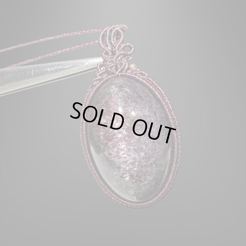 画像3: ☆12/13UP☆:先生作品:アイオライトサンストーン:ハイクオリティ:星空:ブラッドショット:エクリプスチャーム (3)