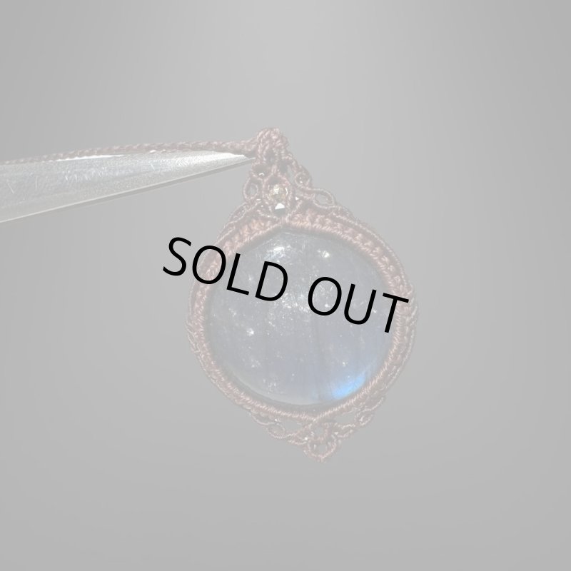 画像4: ☆12/13UP☆ディープブルーラブラドライト見参:満月の世界へ:神聖なる世界:先生作品:ディープブルーフラッシュ:アースラディアンス (4)